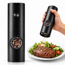 Moedor elétrico de temperos Gran Elegance preto