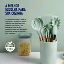 Kit 12 Utensílios de Cozinha em Silicone