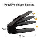 Organizadores de Sapatos | Ajustável e Resistente Preto [COMPRE 5 LEVE 10]