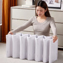 Kit Com 6 Caixas de Sapato Dobrável Armazenamento Transparentes